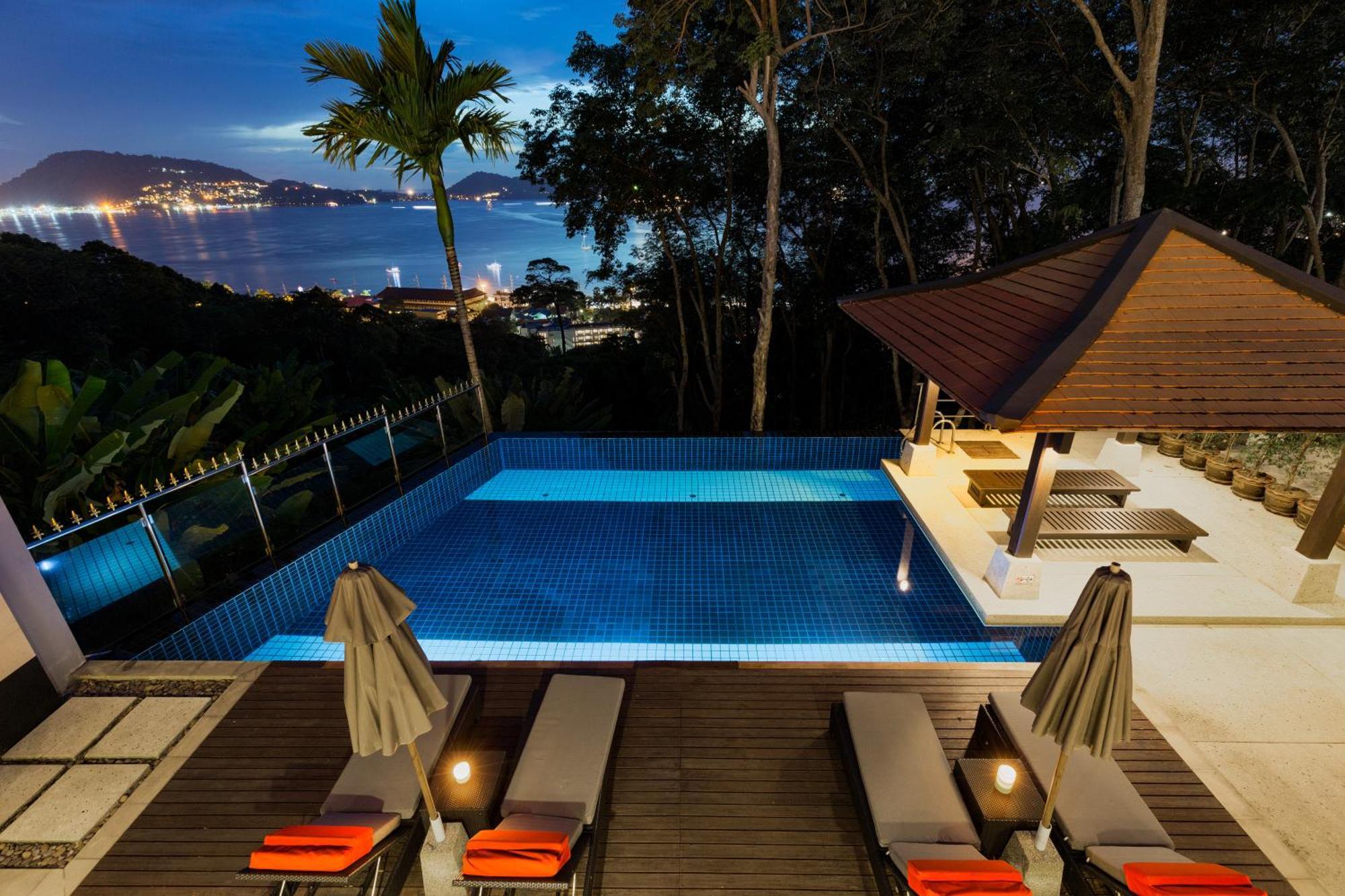 Grand Ocean Views 6br Kalim 6, Near * Patong