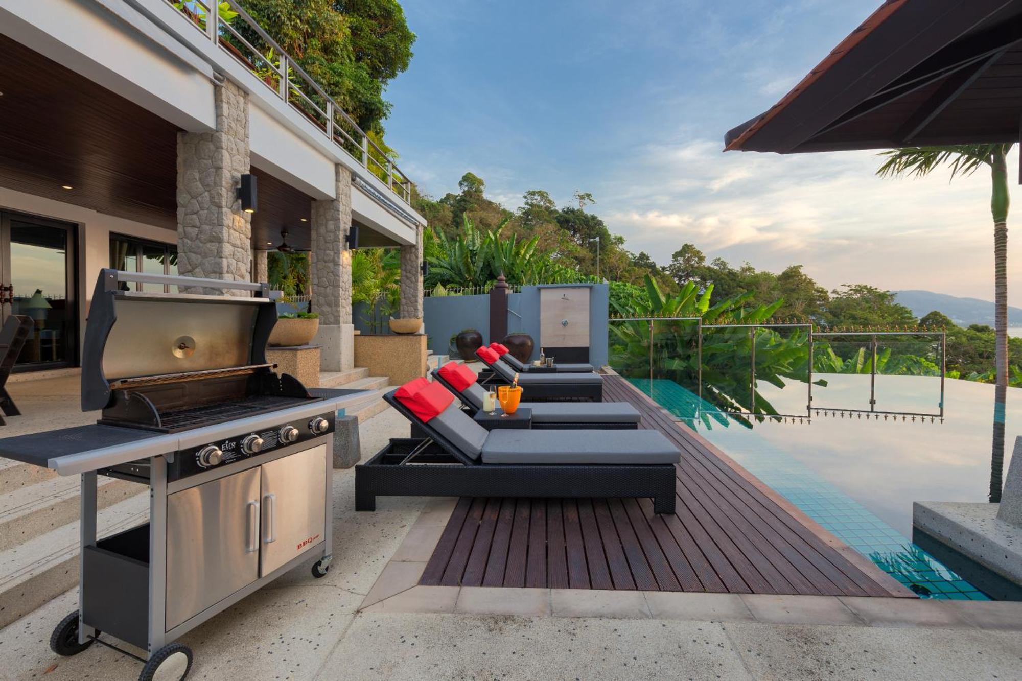 Grand Ocean Views 6br Kalim 6, Near * Patong